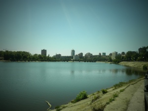 Donetsk on a fine spring day.